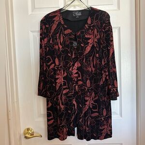 Alex Evenings size 2X cardigan and tank